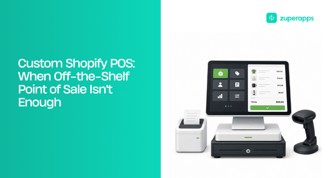 Custom Shopify POS: When Off-the-Shelf Point of Sale Isn't Enough