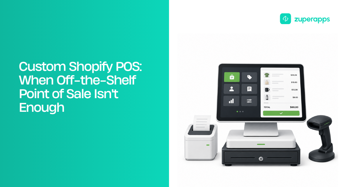Custom Shopify POS: When Off-the-Shelf Point of Sale Isn't Enough