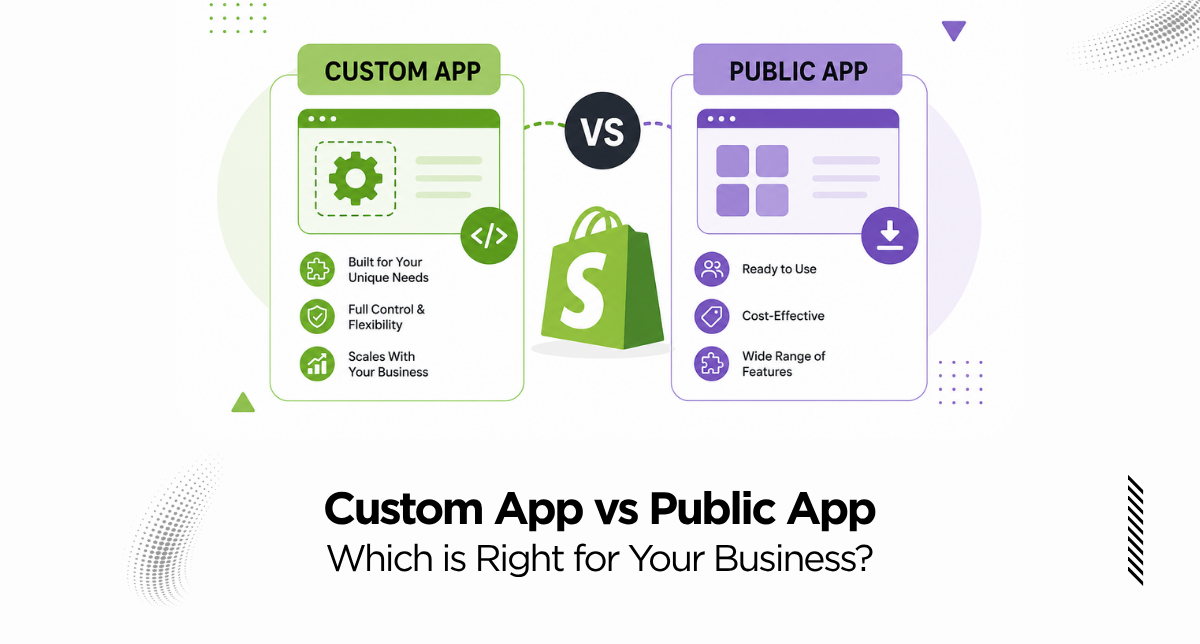 Shopify Custom App vs Public App: Which is Right for Your Business?