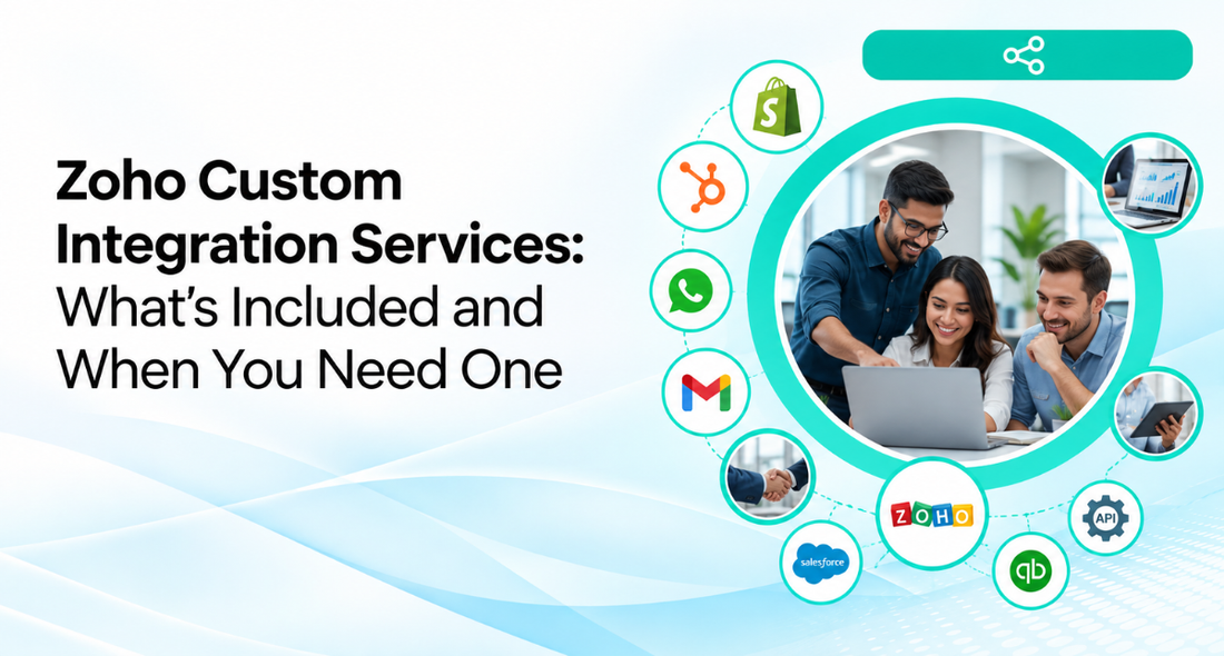 Zoho Custom Integration Services: What's Included and When You Need One
