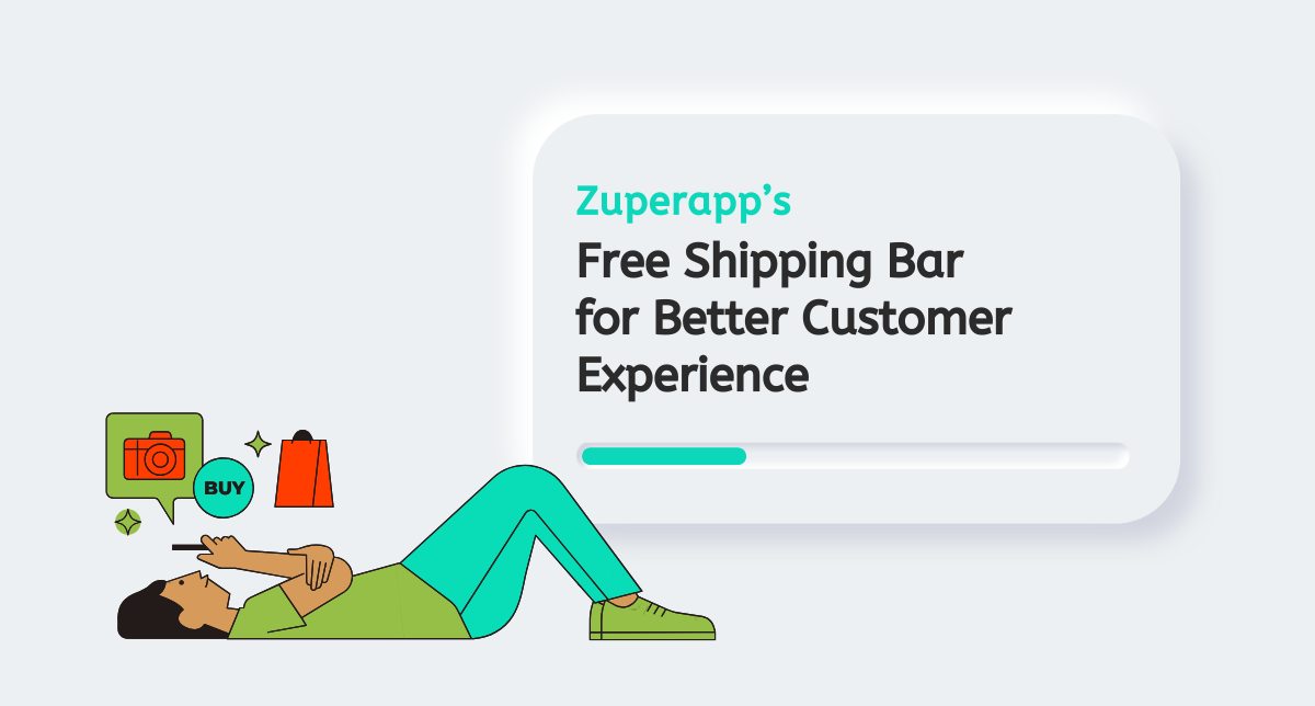 Zuper Free Shipping Bar for Better Customer Experience