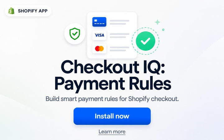 Checkout IQ: Payment Rules